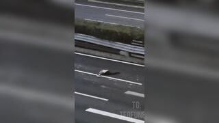 Man Hit By Car But No One Cares