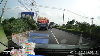 Minus Three When Trying To Overtake