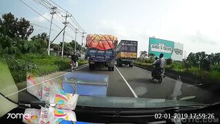 Minus Three When Trying To Overtake