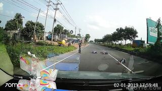 Minus Three When Trying To Overtake