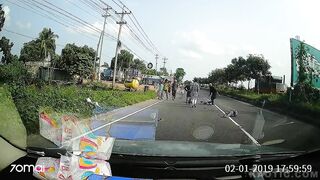Minus Three When Trying To Overtake