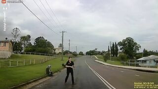 The Moment A Man Lost Both His Legs In A Bike Accident