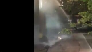 Shortly After The Fire Broke Out On The Fourth Floor Of Grenfell Tower