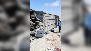Bus Accident In La Libertad, Peru Leaves More Than 13 Injured