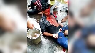 Motorcycle And Car Collision