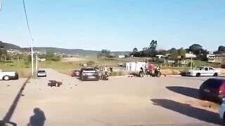 Motorcycle Racing Gone Wrong