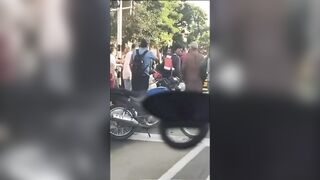 Motorcycle Police Officer Killed In Taxi Accident