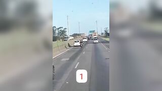 Motorcyclist Loses Head In Traffic Clash