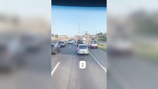 Motorcyclist Loses Head In Traffic Clash