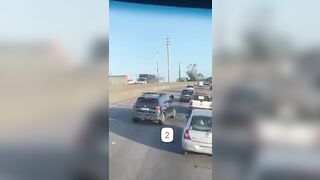 Motorcyclist Loses Head In Traffic Clash