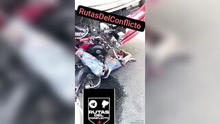 Motorcyclist Hits Moving Bus, Causing Fatal Accident