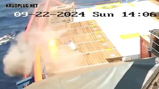 Gas Explosion On Oil Tanker Kills Sailor
