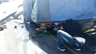Rescue In A Car Accident