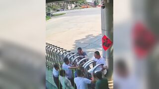 Security Guard Crushed To Death When Breaking In