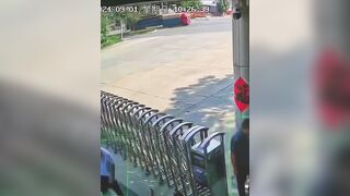Security Guard Crushed To Death When Breaking In