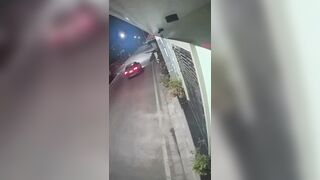 Speeder Ignores Stop Sign, But Encounters New Stop Sign