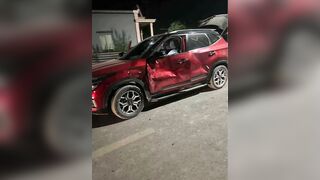 Speeder Ignores Stop Sign, But Encounters New Stop Sign