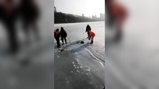 On The Way To The Morgue, He Was Thawed In An Ambulance