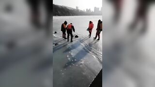 On The Way To The Morgue, He Was Thawed In An Ambulance