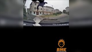 Perfect Somersault, But Half A Turn