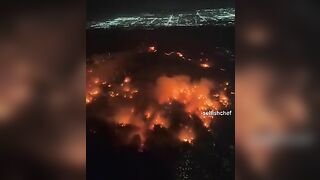 This Is The Craziest Video Of The Los Angeles Fire
