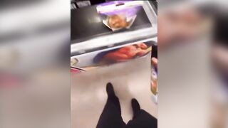 TikToker Sprays Toxic Pesticide On Produce In Supermarket