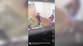 The Tough Boxer Hit The Poor Girl 8 Times But Still Couldn't Knock Her Out
