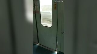 Train Crashes Into Crane