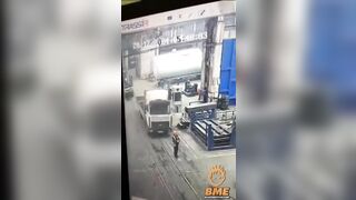 Trucks Decide To Take Revenge For Working Too Hard