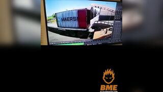 Truck Driver Plays Prank On Forklift Driver