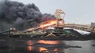 West Coast Coal Terminal, Delta Port, Vancouver, Canada