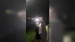 Look At Me Biting This Firework With My Teeth
