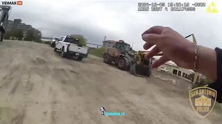 Initially, The Police Simply Stopped The Red Light.