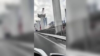 When The Crane Is Lifting An Overweight Load And Is Too Close To The Moving Track