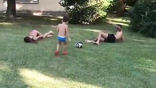 When A Woman Asks If She Can Attend A Father-son Football Game