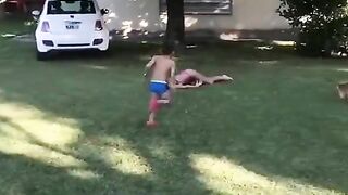 When A Woman Asks If She Can Attend A Father-son Football Game