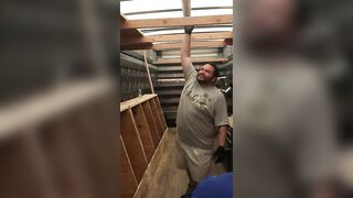 Test The Beam By Jumping Up And Grabbing It