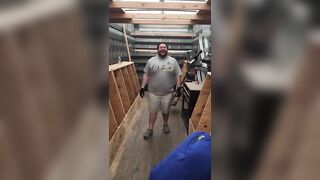 Test The Beam By Jumping Up And Grabbing It