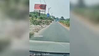 The Cyclist Was Not Paying Attention And Hit The Oncoming Vehicle