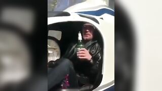 Do Not Drive A Car Or Helicopter Under The Influence Of Alcohol