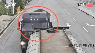 Driver Finally Fell Asleep After Crashing Into Tanker Truck