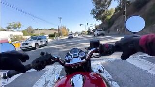 Stolen Vehicle Driver Collides With Motorcycle And Truck