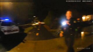 Drunk Driver Crashes Into Police Car