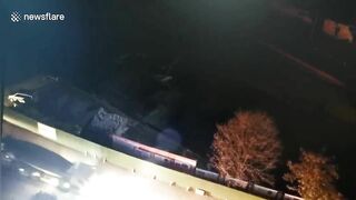 Drunk Driver Leaves Highway