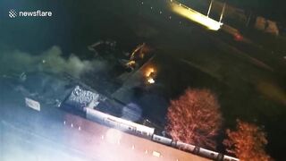 Drunk Driver Leaves Highway