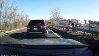 Elderly Driver Drives Into Wrong Lane