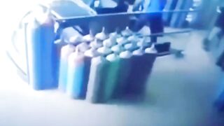 The Gas Bottle Flew Away