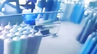 The Gas Bottle Flew Away