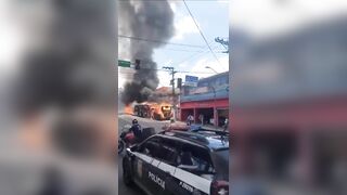 Brazilian Ghost Rider Bus