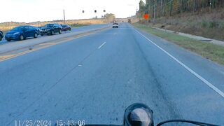 I'm Glad I Saw The Policeman Because He Didn't See Me